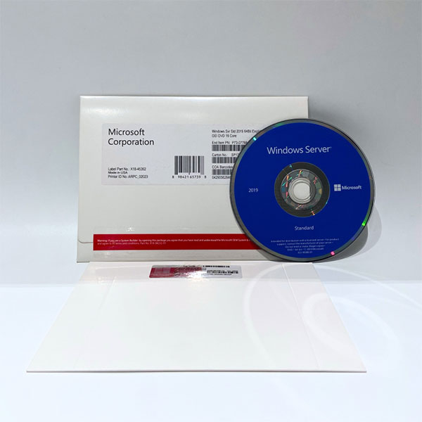 Windows server 2019 standard dvd package