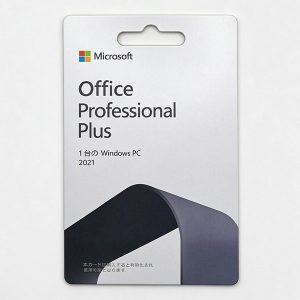 Office 2021 Pro Plus Keycard (Japanese)
